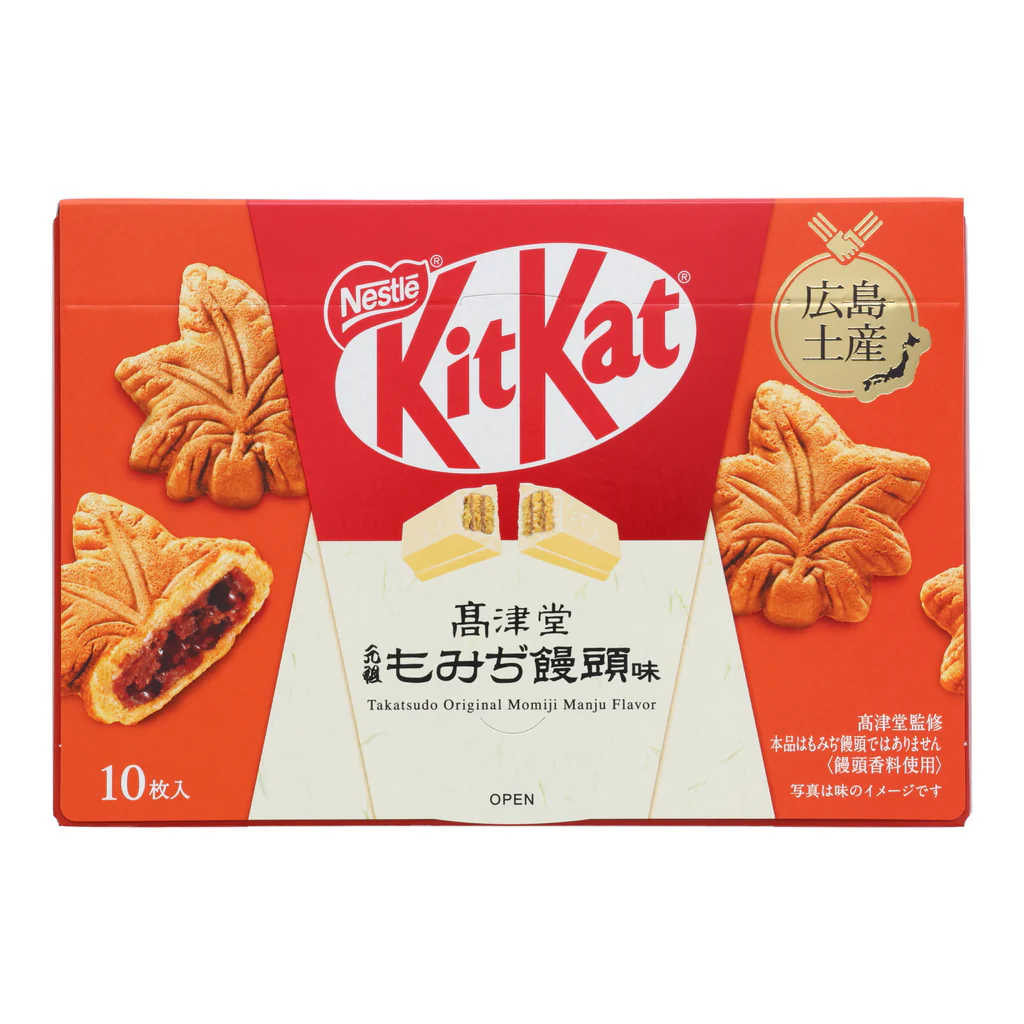 KitKat Takatsudo Original Momiji Manju Flavor