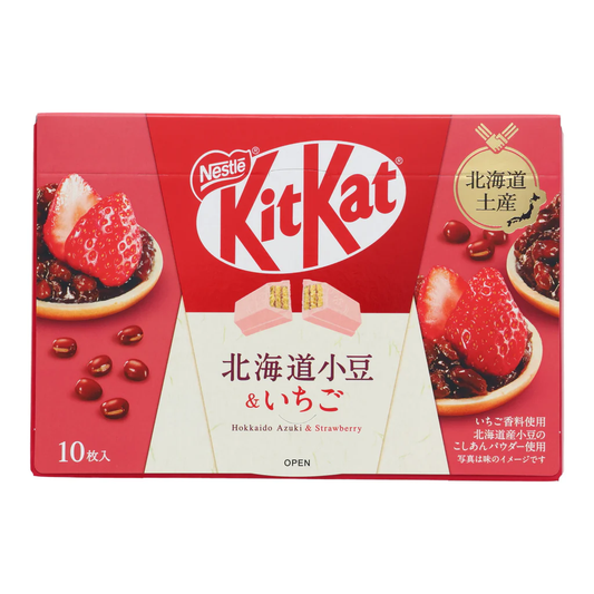 KitKat Hokkaido Azuki & Strawberry